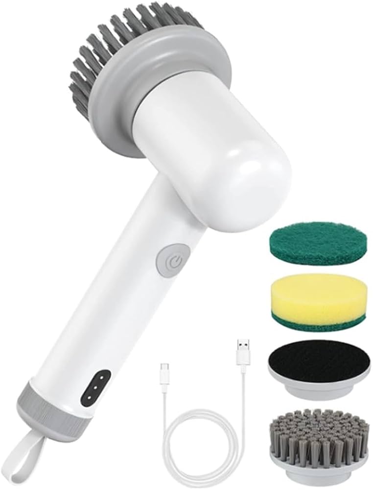 Scrub&Clean- Brosse nettoyante électrique multifonction